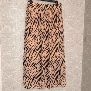 Ophelia Roe Zebra Midi Skirt